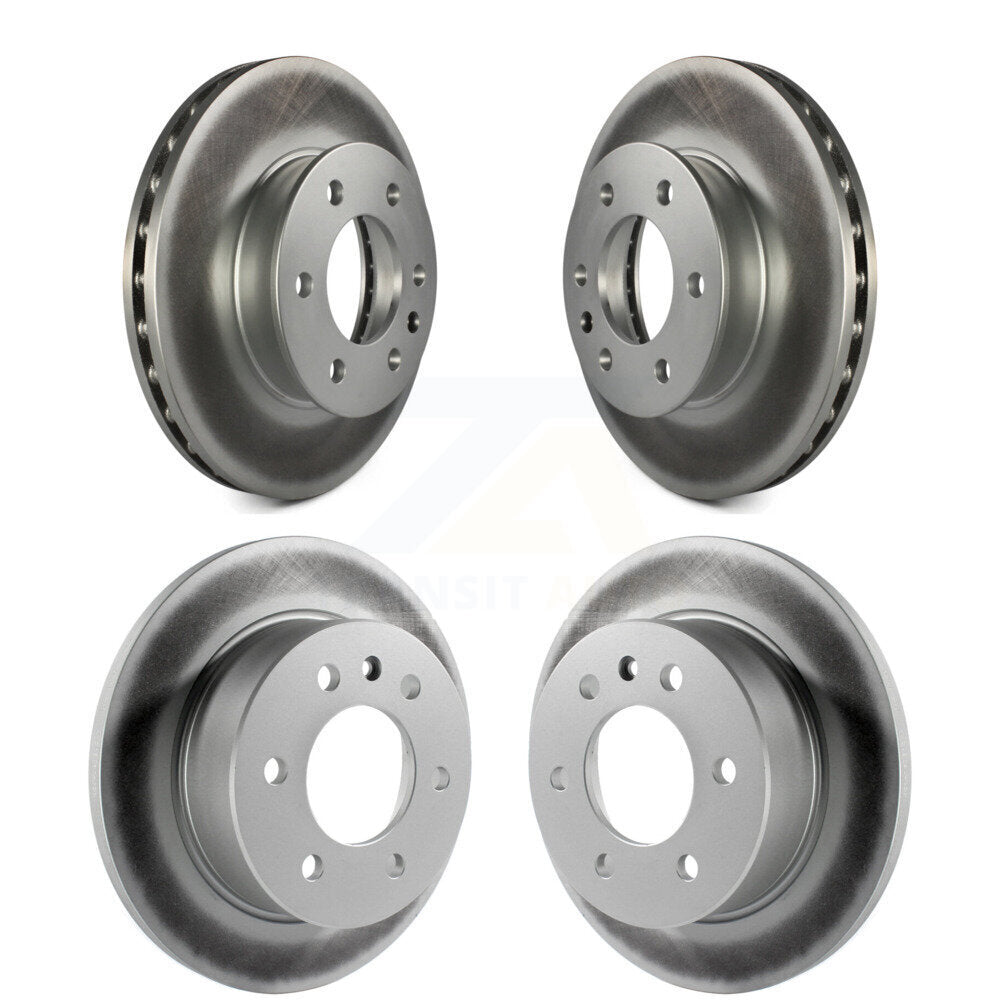 Genius KG-100847 Disc Brake Rotor for 2007-2018 Freightliner Sprinter 3500, Mercedes-Benz Sprinter 2500 and More - Front and Rear