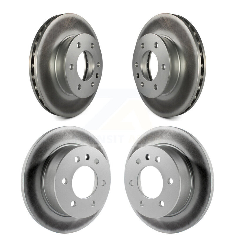 Genius KG-100847 Disc Brake Rotor for 2007-2018 Freightliner Sprinter 3500, Mercedes-Benz Sprinter 2500 and More - Front and Rear