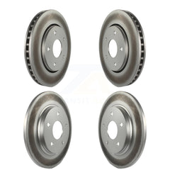 Genius KG-100848 Disc Brake Rotor for 2008-2018 Chrysler Town & Country, Dodge Grand Caravan and More - Front and Rear