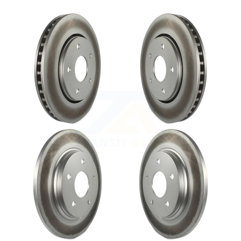 Genius KG-100848 Disc Brake Rotor for 2008-2018 Chrysler Town & Country, Dodge Grand Caravan and More - Front and Rear