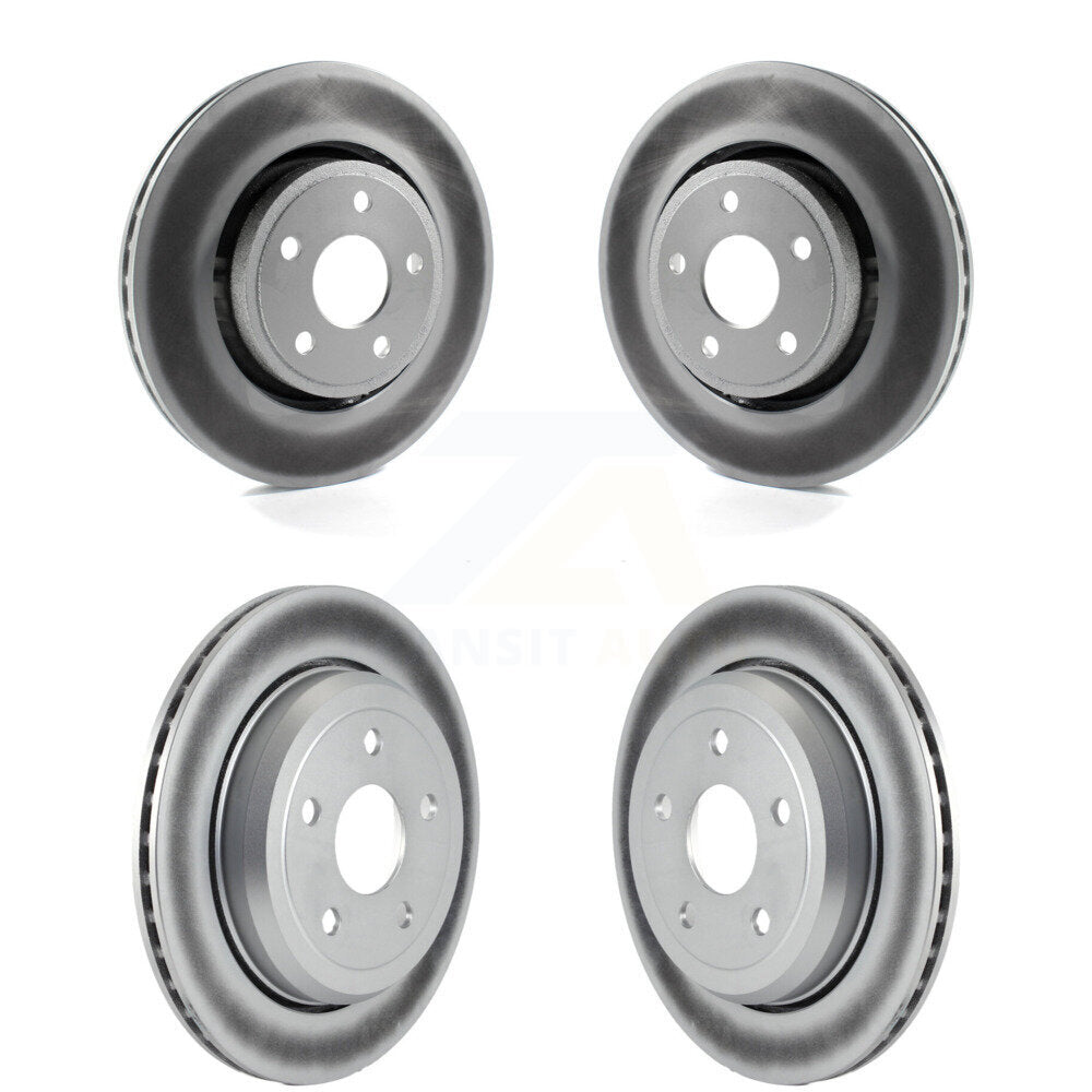 Genius KG-100854 Disc Brake Rotor for 2022 Jeep Grand Cherokee WK - Front and Rear