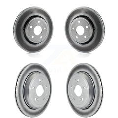 Genius KG-100854 Disc Brake Rotor for 2022 Jeep Grand Cherokee WK - Front and Rear