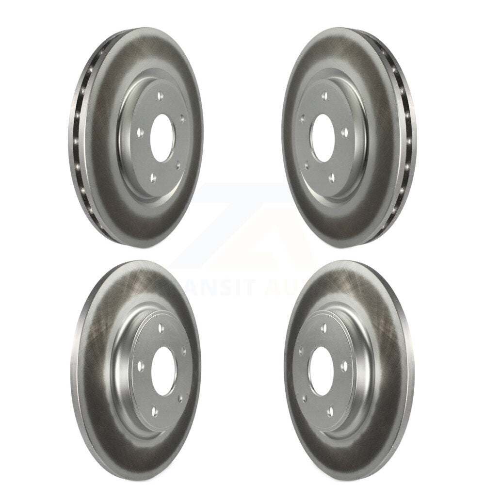 Genius KG-100856 Disc Brake Rotor for 2012-2020 Dodge Grand Caravan, Dodge Journey and More - Front and Rear