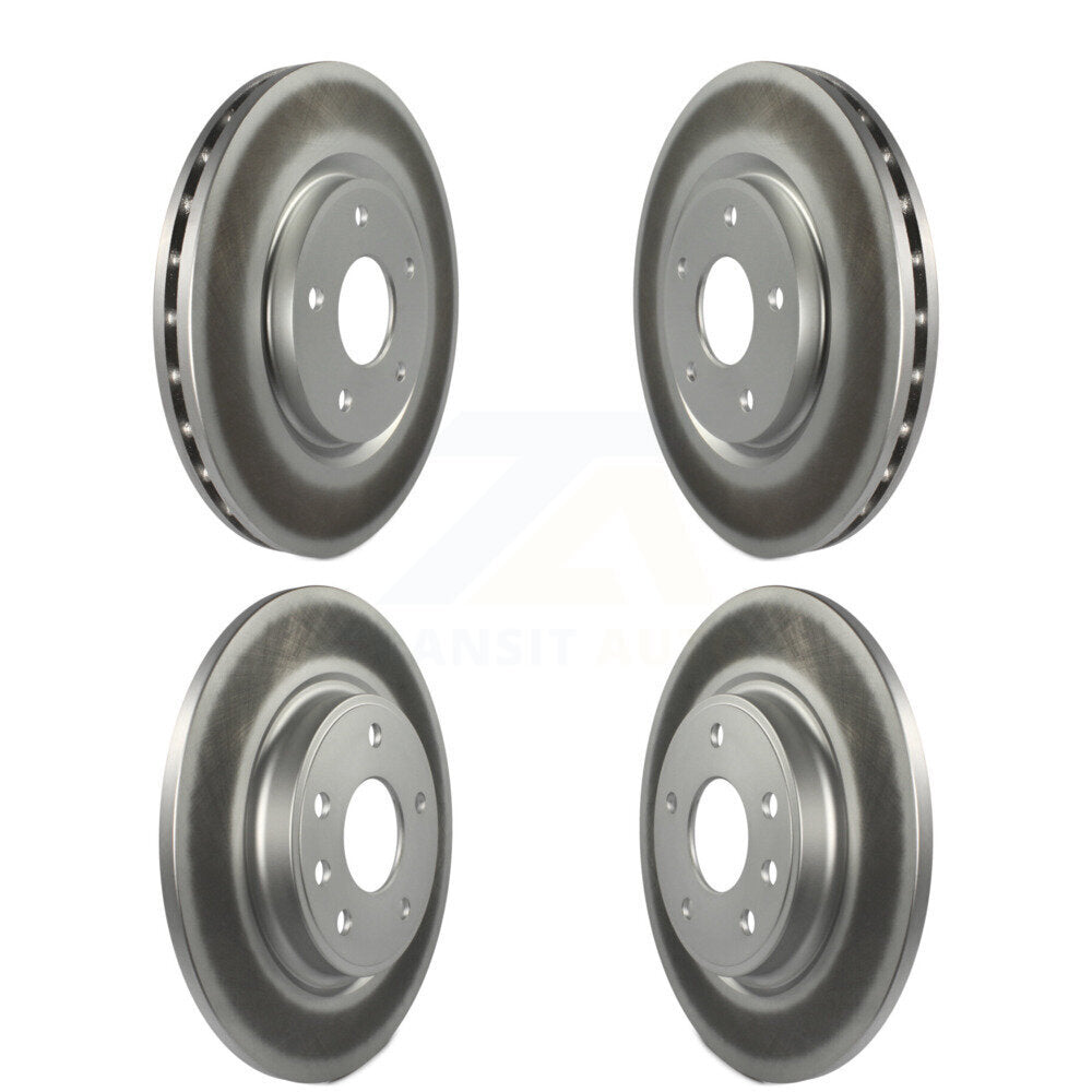 Genius KG-100857 Disc Brake Rotor for 2017-2024 Chrysler Grand Caravan, Chrysler Voyager, Chrysler Pacifica - Front and Rear