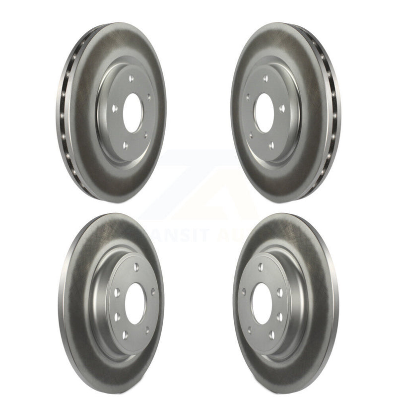 Genius KG-100857 Disc Brake Rotor for 2017-2024 Chrysler Grand Caravan, Chrysler Voyager, Chrysler Pacifica - Front and Rear