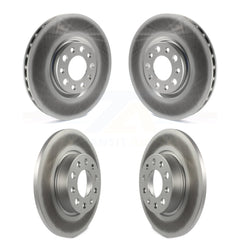 Genius KG-100860 Disc Brake Rotor for 2015-2023 Jeep Compass, Fiat 500X, Jeep Renegade - Front and Rear
