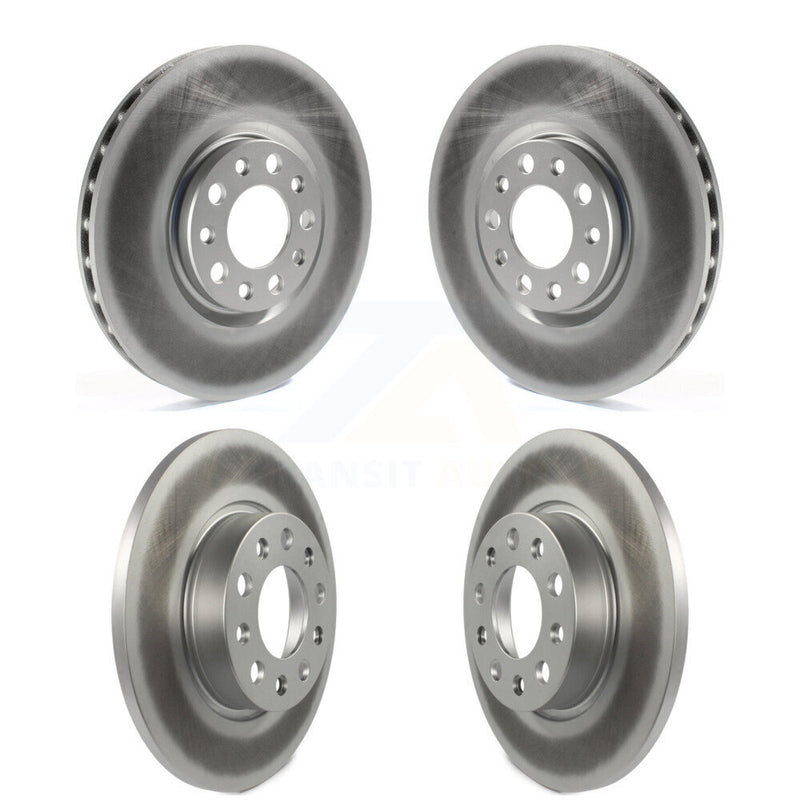 Genius KG-100860 Disc Brake Rotor for 2015-2023 Jeep Compass, Fiat 500X, Jeep Renegade - Front and Rear