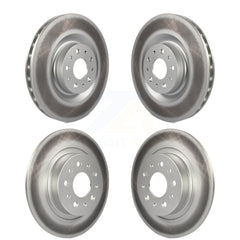 Genius KG-100863 Disc Brake Rotor for 2014-2020 Fiat 500L - Front and Rear