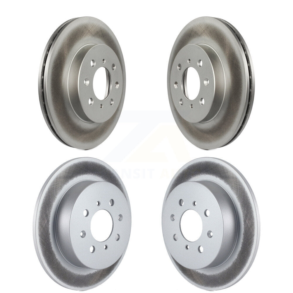 Genius KG-100865 Disc Brake Rotor for 2001-2005 Honda Civic, Acura EL - Front and Rear