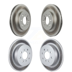 Genius KG-100865 Disc Brake Rotor for 2001-2005 Honda Civic, Acura EL - Front and Rear