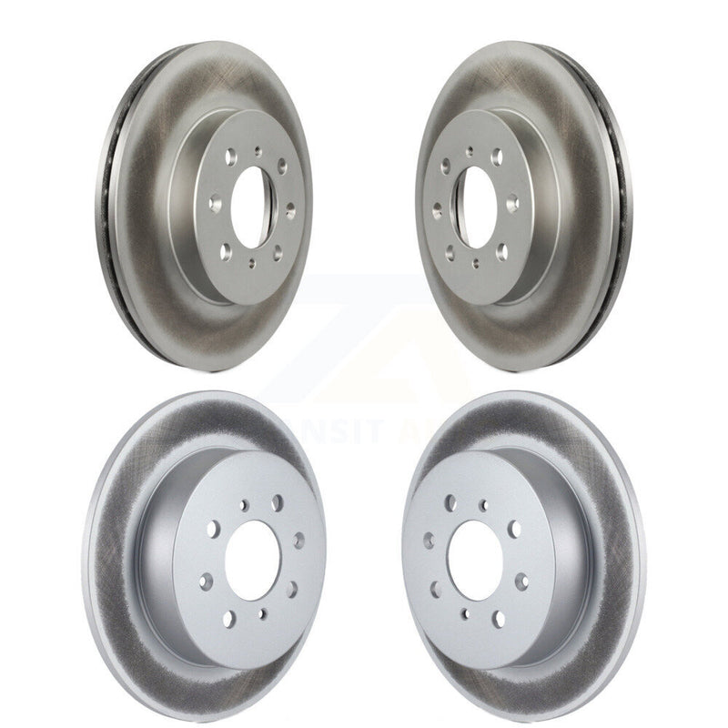 Genius KG-100865 Disc Brake Rotor for 2001-2005 Honda Civic, Acura EL - Front and Rear