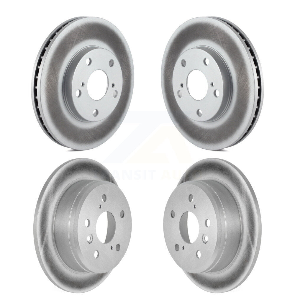 Genius KG-100866 Disc Brake Rotor for 1992-2003 Toyota Solara, Toyota Camry, Lexus ES300 - Front and Rear