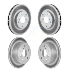 Genius KG-100866 Disc Brake Rotor for 1992-2003 Toyota Solara, Toyota Camry, Lexus ES300 - Front and Rear