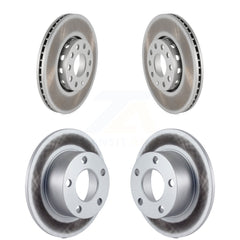 Genius KG-100871 Disc Brake Rotor for 1992-2005 Volkswagen Passat, Audi A6 and More - Front and Rear