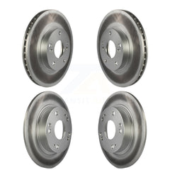 Genius KG-100884 Disc Brake Rotor for 2006-2015 Honda Civic, Acura ILX, Acura CSX - Front and Rear
