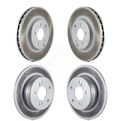 Genius KG-100887 Disc Brake Rotor for 2001-2011 Mercedes-Benz SLK300, Chrysler Crossfire and More - Front and Rear