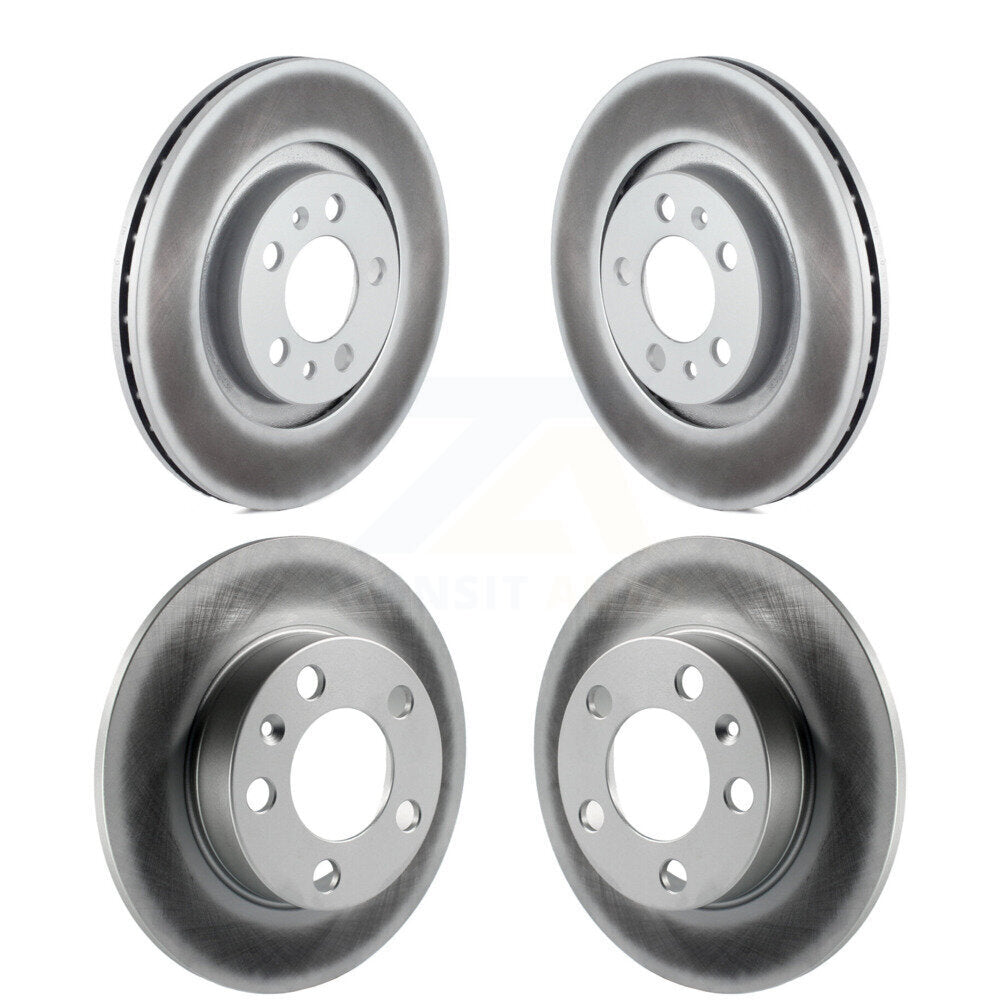 Genius KG-100888 Disc Brake Rotor for 1998-2010 Volkswagen Golf City, Volkswagen Jetta City and More - Front and Rear