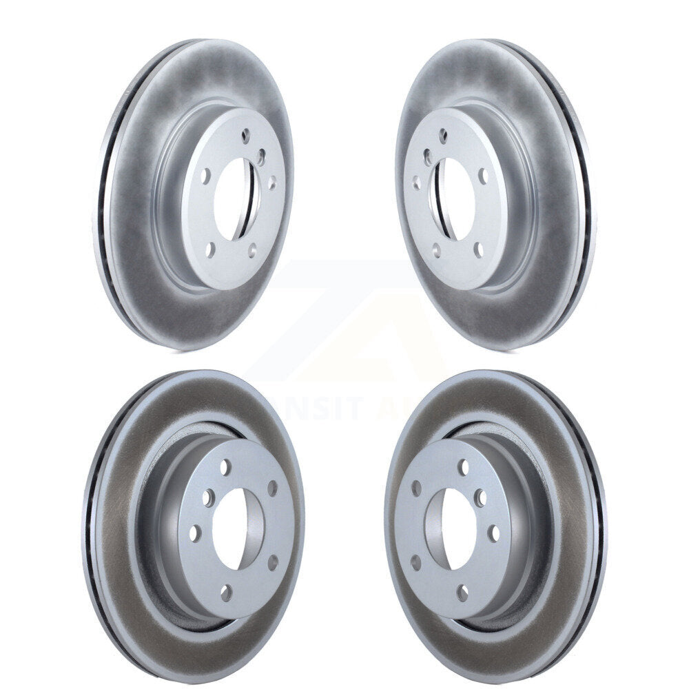Genius KG-100904 Disc Brake Rotor for 1998-2006 BMW 325Ci, BMW 325i and More - Front and Rear