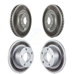 Genius KG-100906 Disc Brake Rotor for 2002-2004 Audi A6 - Front and Rear