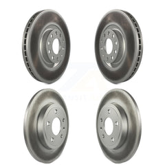 Genius KG-100907 Disc Brake Rotor for 2007-2009 Audi A4, Audi A4 Quattro - Front and Rear