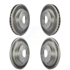 Genius KG-100912 Disc Brake Rotor for 2006-2011 Honda Civic - Front and Rear