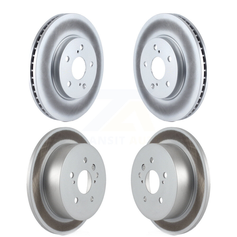 Genius KG-100918 Disc Brake Rotor for 2004-2010 Toyota Sienna - Front and Rear