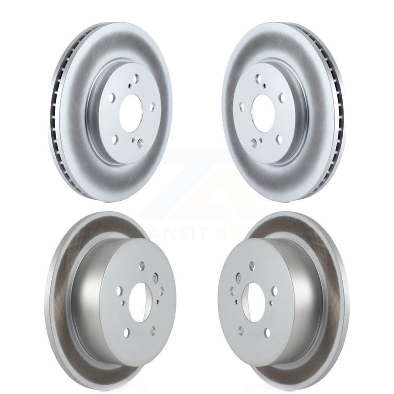 Genius KG-100918 Disc Brake Rotor for 2004-2010 Toyota Sienna - Front and Rear