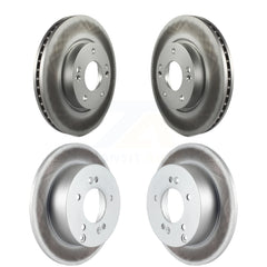 Genius KG-100922 Disc Brake Rotor for 2010-2012 Kia Rondo - Front and Rear
