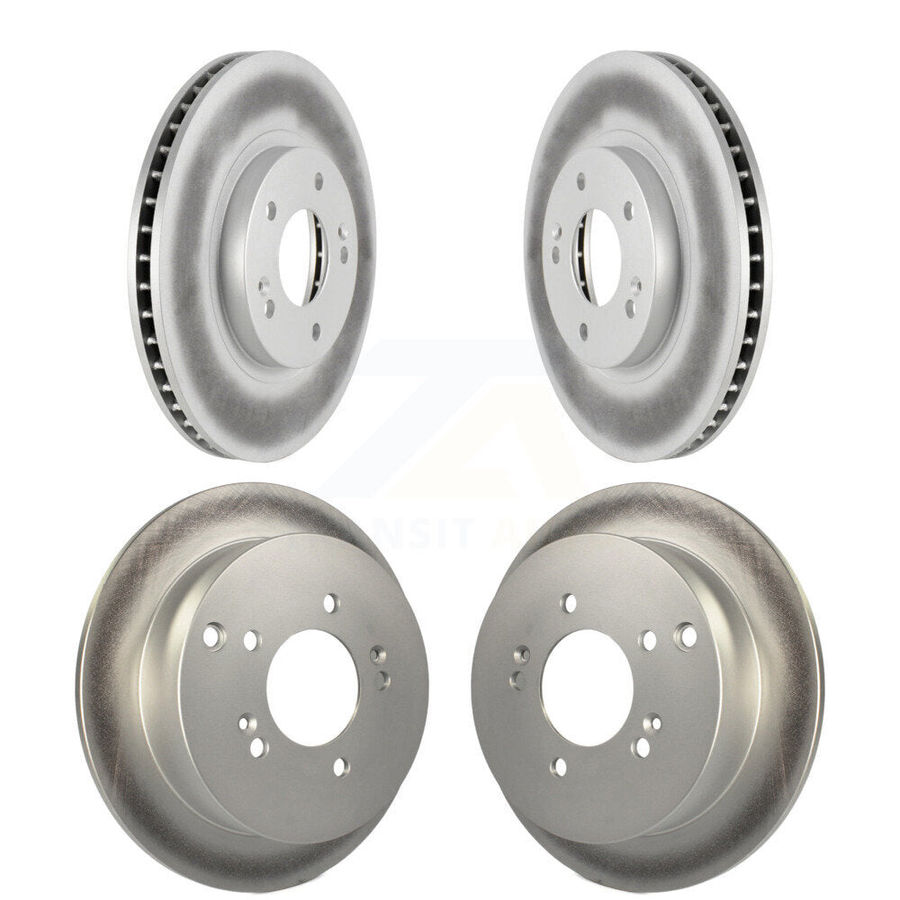 Genius KG-100927 Disc Brake Rotor for 2001-2006 Hyundai Santa Fe - Front and Rear