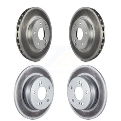 Genius KG-100930 Disc Brake Rotor for 2000-2007 Mercedes-Benz C230, Mercedes-Benz C240 and More - Front and Rear