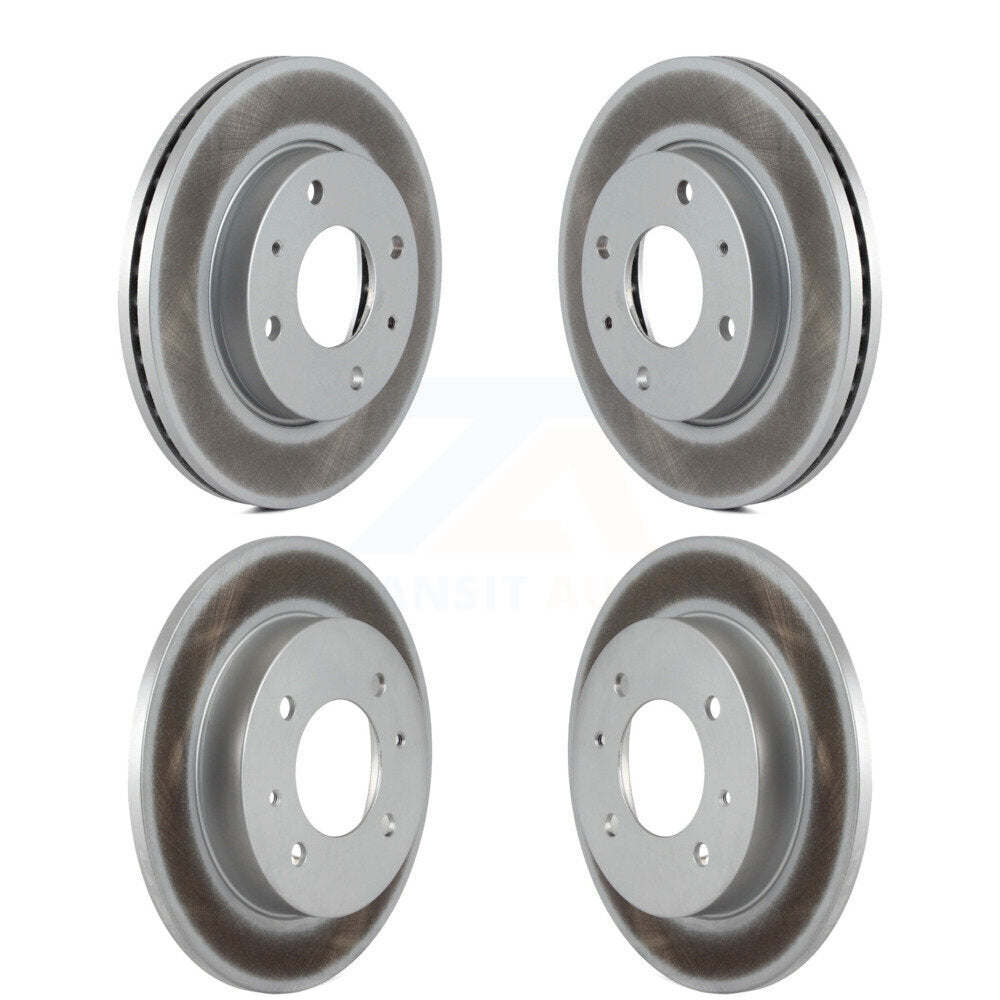 Genius KG-100931 Disc Brake Rotor for 2001-2006 Hyundai Elantra - Front and Rear