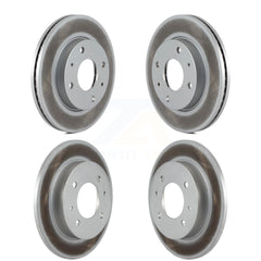 Genius KG-100931 Disc Brake Rotor for 2001-2006 Hyundai Elantra - Front and Rear