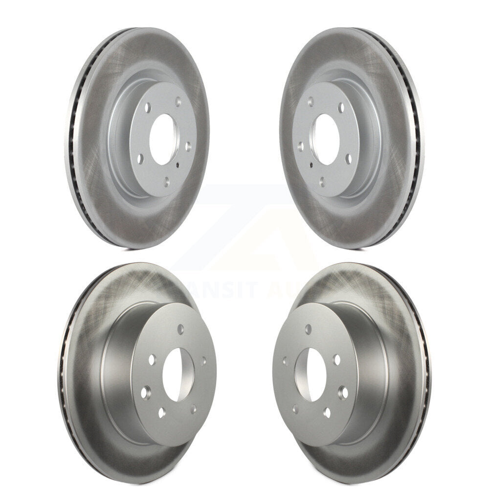 Genius KG-100933 Disc Brake Rotor for 2003-2005 INFINITI G35, Nissan 350Z - Front and Rear