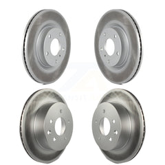 Genius KG-100933 Disc Brake Rotor for 2003-2005 INFINITI G35, Nissan 350Z - Front and Rear