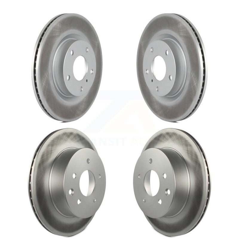 Genius KG-100933 Disc Brake Rotor for 2003-2005 INFINITI G35, Nissan 350Z - Front and Rear