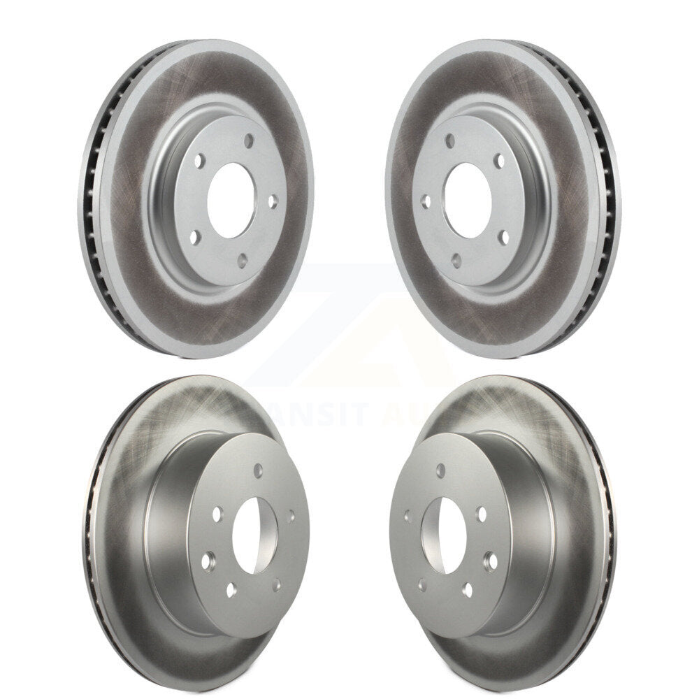Genius KG-100934 Disc Brake Rotor for 2002-2006 INFINITI M45, INFINITI Q45 - Front and Rear