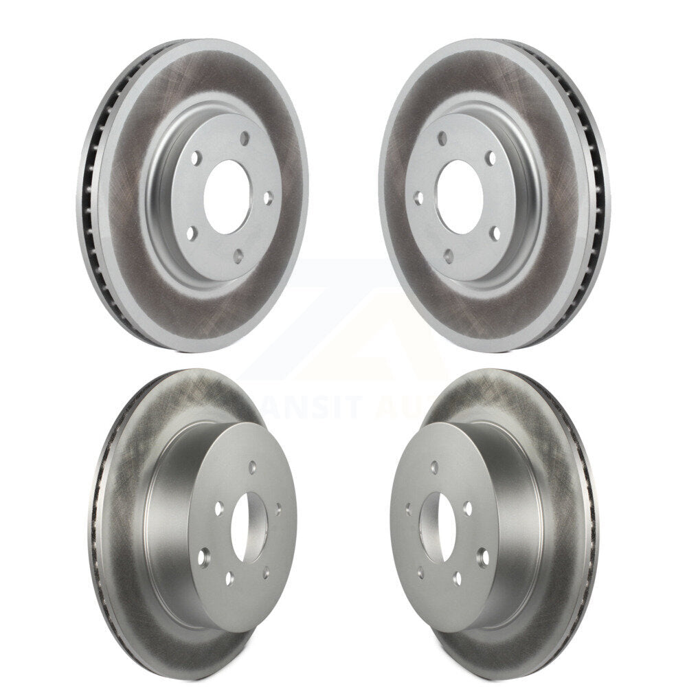 Genius KG-100935 Disc Brake Rotor for 2004-2017 Nissan Quest - Front and Rear