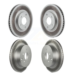 Genius KG-100935 Disc Brake Rotor for 2004-2017 Nissan Quest - Front and Rear
