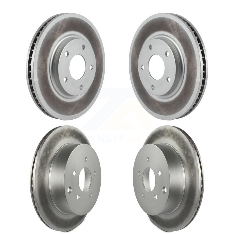 Genius KG-100935 Disc Brake Rotor for 2004-2017 Nissan Quest - Front and Rear