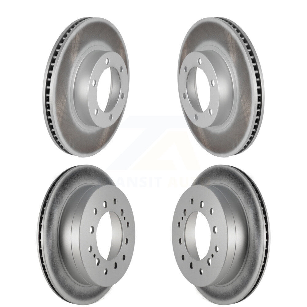 Genius KG-100946 Disc Brake Rotor for 2003-2009 Toyota 4Runner, Lexus GX470 - Front and Rear