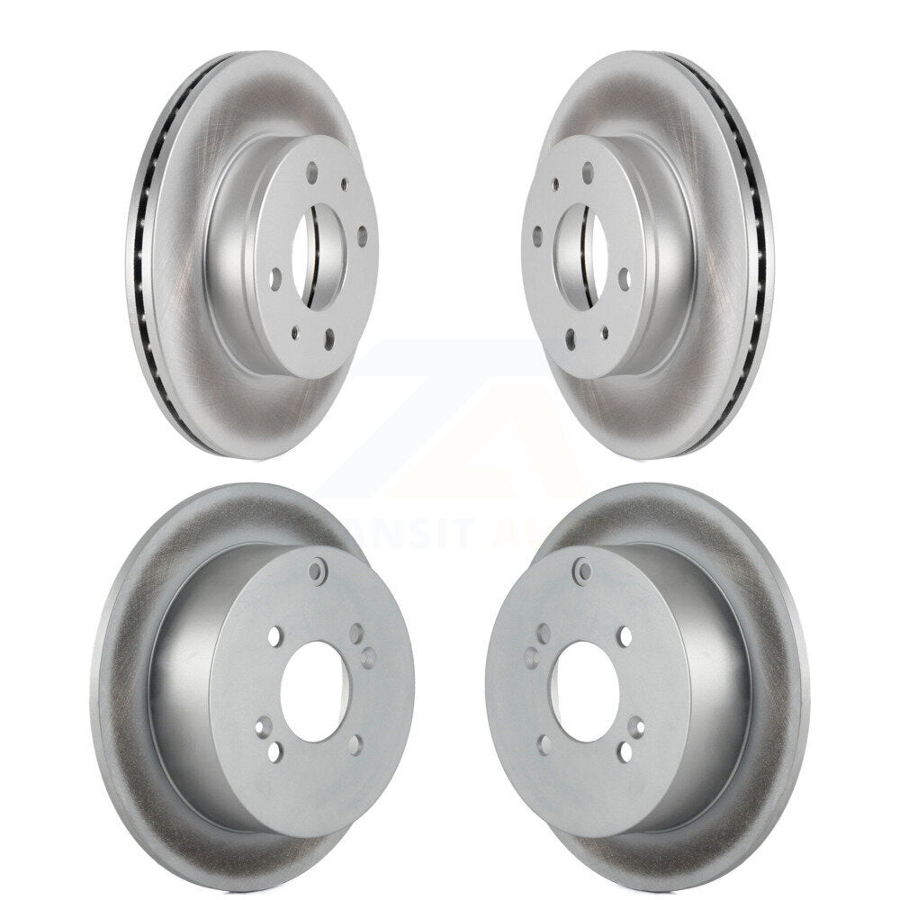 Genius KG-100948 Disc Brake Rotor for 2006 Hyundai Accent - Front and Rear