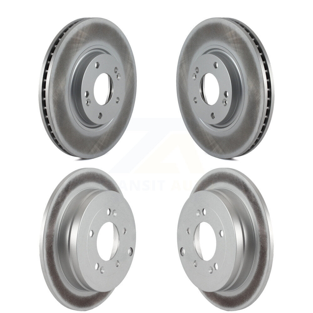 Genius KG-100957 Disc Brake Rotor for 2006-2010 Hyundai Azera, Kia Amanti - Front and Rear