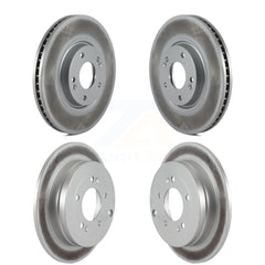 Genius KG-100957 Disc Brake Rotor for 2006-2010 Hyundai Azera, Kia Amanti - Front and Rear