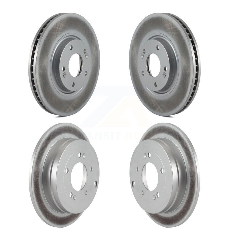 Genius KG-100957 Disc Brake Rotor for 2006-2010 Hyundai Azera, Kia Amanti - Front and Rear