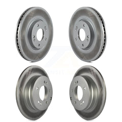 Genius KG-100958 Disc Brake Rotor for 2010-2011 Hyundai Azera - Front and Rear
