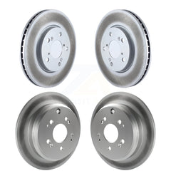 Genius KG-100962 Disc Brake Rotor for 2005-2010 Honda Odyssey - Front and Rear