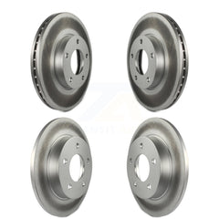 Genius KG-100965 Disc Brake Rotor for 2004-2013 Mazda 3 Sport, Mazda 3 - Front and Rear