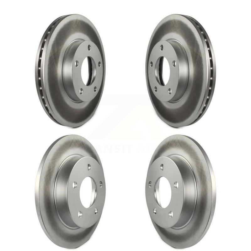 Genius KG-100965 Disc Brake Rotor for 2004-2013 Mazda 3 Sport, Mazda 3 - Front and Rear