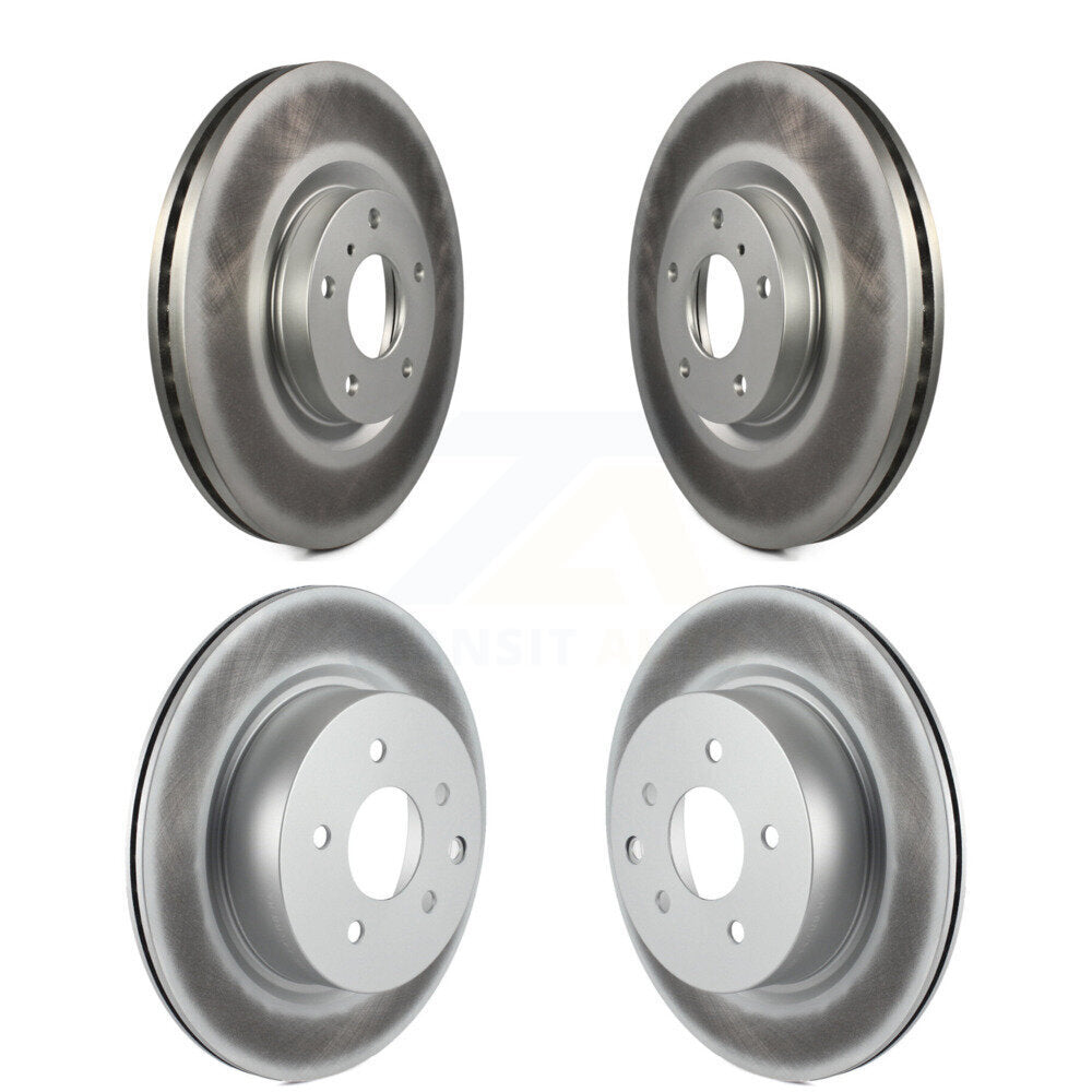 Genius KG-100968 Disc Brake Rotor for 2005-2023 Nissan Maxima, INFINITI Q40 and More - Front and Rear