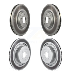 Genius KG-100969 Disc Brake Rotor for 2009-2020 INFINITI G37, Nissan 370Z - Front and Rear